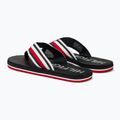 Vyriškos šlepetės per pirštą Tommy Hilfiger Massage Footbed Oly Beach Sandal desert sky 3