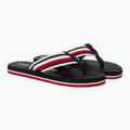 Vyriškos šlepetės per pirštą Tommy Hilfiger Massage Footbed Oly Beach Sandal desert sky 4