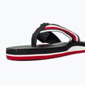 Vyriškos šlepetės per pirštą Tommy Hilfiger Massage Footbed Oly Beach Sandal desert sky 8
