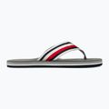 Vyriškos šlepetės per pirštą Tommy Hilfiger Massage Footbed Oly Beach Sandal antique silver 2