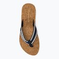 Moteriškos šlepetės per pirštą Tommy Hilfiger Cork Beach Sandal space blue 6