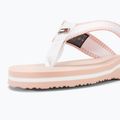 Moteriškos šlepetės Tommy Hilfiger Webbing Pool Slide 0LA ecru/whimsy pink 8