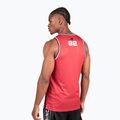 Vyriškas treniruočių tank topas Gorilla Wear Keene red/black 4