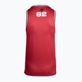 Vyriškas treniruočių tank topas Gorilla Wear Keene red/black 13