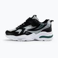 Vaikiški batai FILA Madrun Velcro black/posy green