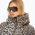 Moteriška slidinėjimo striukė Nikkie Newport Leopard beige 3
