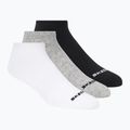 Kojinės SKECHERS Non Terry No Show 3 pack white/black