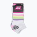 Vaikiškos kojinės SKECHERS Heel/Toe Terry Low Cut 6 poros white/light pink 10