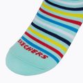 Vaikiškos kojinės SKECHERS Non Terry High Qtr Crew 6 poros grey/grey 9