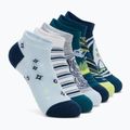 Vaikiškos kojinės SKECHERS 1/2 Terry Low Cut 6 porų teal