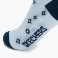 Vaikiškos kojinės SKECHERS 1/2 Terry Low Cut 6 porų teal 9