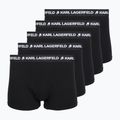 Vyriškos trumpikės KARL LAGERFELD Logo Trunk 5 poros black