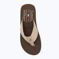 Vyriškos šlepetės per pirštą Tommy Hilfiger Chambray Beach Sandal beige 5