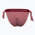 Maudymosi kostiumėlio apačia Tommy Hilfiger Cheeky Side Tie Bikini Print floral stripe regatta red 2