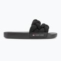 Moteriškos šlepetės Tommy Jeans Braided Slide frozen black 2