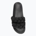 Moteriškos šlepetės Tommy Jeans Braided Slide frozen black 5