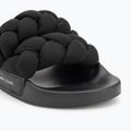 Moteriškos šlepetės Tommy Jeans Braided Slide frozen black 7