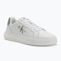 Vyriški batai Calvin Klein YM0YM00681 Chunky Cupsole Monologo Lth triple bright white/rock ridge