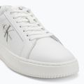 Vyriški batai Calvin Klein YM0YM00681 Chunky Cupsole Monologo Lth triple bright white/rock ridge 7