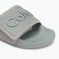 Vyriškos šlepetės Calvin Klein HM0HM01437 Adj Pool Slide TPU granite road 7