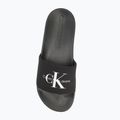Vyriškos šlepetės Calvin Klein YM0YM01271 Slide Monogram Cv black/bright white 5