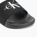 Vyriškos šlepetės Calvin Klein YM0YM01271 Slide Monogram Cv black/bright white 7