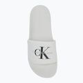 Vyriškos šlepetės Calvin Klein YM0YM01271 Slide Monogram Cv bright white/black 5