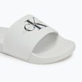 Vyriškos šlepetės Calvin Klein YM0YM01271 Slide Monogram Cv bright white/black 7