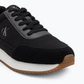 Moteriški batai Calvin Klein YW0YW01888 Retro Runner Low Laceup Canvas black/bright white 7