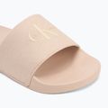 Moteriškos šlepetės Calvin Klein YW0YW01835 Slide Monogram Wn triple whisper pink 7
