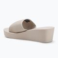 Moteriškos šlepetės Calvin Klein YW0YW01725 Beach Wedge Slide Canvas eggshell 3