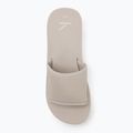 Moteriškos šlepetės Calvin Klein YW0YW01725 Beach Wedge Slide Canvas eggshell 5