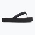 Moteriškos šlepetės per pirštą Calvin Klein YW0YW01723 Beach Sandal Flatform Ttxr Satin triple black 2