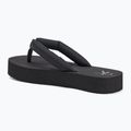 Moteriškos šlepetės per pirštą Calvin Klein YW0YW01723 Beach Sandal Flatform Ttxr Satin triple black 3