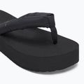 Moteriškos šlepetės per pirštą Calvin Klein YW0YW01723 Beach Sandal Flatform Ttxr Satin triple black 7