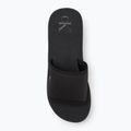 Moteriškos šlepetės Calvin Klein YW0YW01725 Beach Wedge Slide Canvas triple black 5
