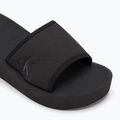 Moteriškos šlepetės Calvin Klein YW0YW01725 Beach Wedge Slide Canvas triple black 7