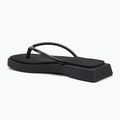 Moteriškos šlepetės per pirštą Calvin Klein YW0YW01716 Sq Low Wedge Sandal Stitch triple black 3