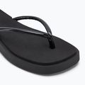 Moteriškos šlepetės per pirštą Calvin Klein YW0YW01716 Sq Low Wedge Sandal Stitch triple black 7