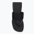 Moteriškos šlepetės per pirštą Calvin Klein YW0YW01717 Sq Low Wedge Sandal Rope triple black 5