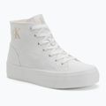 Moteriški sportiniai bateliai Calvin Klein YW0YW01764 Vulc Flatform Mid Cv Mg triple bright white