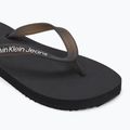 Moteriškos šlepetės per pirštą Calvin Klein YW0YW01829 Beach Sandal Transparent Tpu black 7