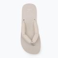 Moteriškos šlepetės per pirštą Calvin Klein YW0YW01723 Beach Sandal Flatform Ttxr Satin triple eggshell 5