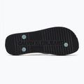 Moteriškos šlepetės per pirštą Calvin Klein YW0YW01719 Beach Sandal Monologo Tpu black/cloud blue 4