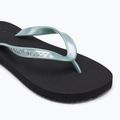 Moteriškos šlepetės per pirštą Calvin Klein YW0YW01719 Beach Sandal Monologo Tpu black/cloud blue 7