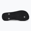 Moteriškos šlepetės per pirštą Calvin Klein YW0YW01719 Beach Sandal Monologo Tpu black/silver 4