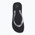 Moteriškos šlepetės per pirštą Calvin Klein YW0YW01719 Beach Sandal Monologo Tpu black/silver 5