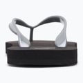 Moteriškos šlepetės per pirštą Calvin Klein YW0YW01719 Beach Sandal Monologo Tpu black/silver 6