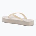 Moteriškos šlepetės per pirštą Calvin Klein YW0YW01830 Beach Sandal Flatform Tpu eggshell/bright white 3
