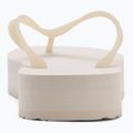 Moteriškos šlepetės per pirštą Calvin Klein YW0YW01830 Beach Sandal Flatform Tpu eggshell/bright white 6